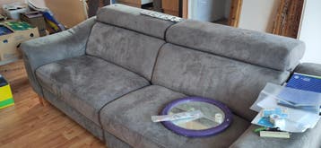 GRATIS Grijze driezitter