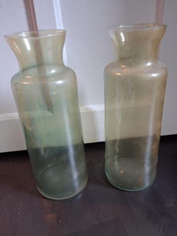 Gratis decoratief blauwgroen glaswerk