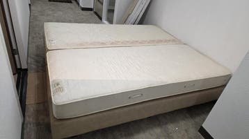 Bed 180 x 210 cm - Boxspring + matras