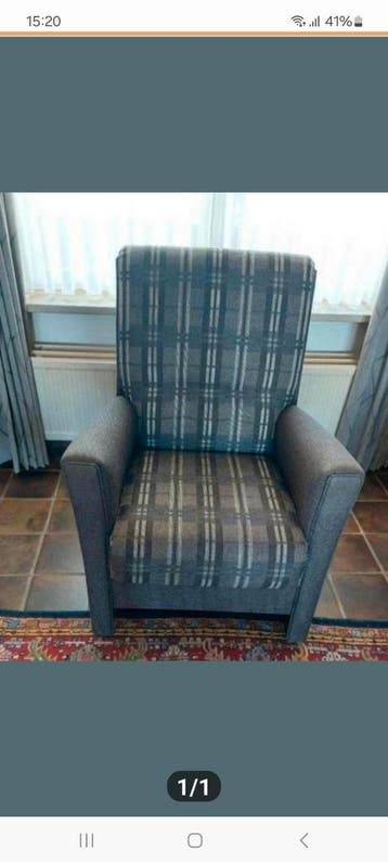 Gratis !!! Stoffen fauteuil