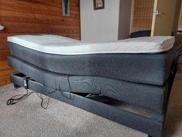 1 pers boxspring volledig electrisch verstelbaar
