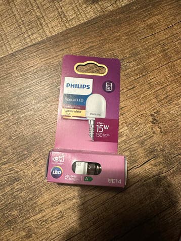 Philips Koelkastlampje 15W 150 lumen E14