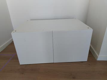 Gratis 2x IKEA Kasten Witte Opbergkasten met Deuren