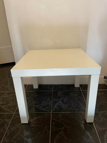 Ikea tafeltje wit 55x55cm