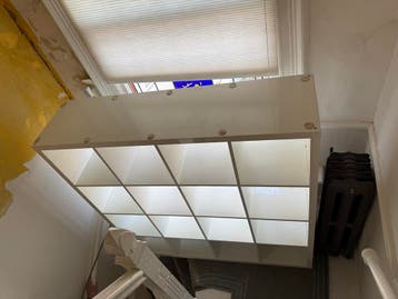 GRATIS! IKEA Lack vakkenkast wit 4x4