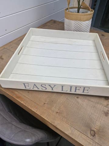 Gratis groot dienblad