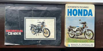 Boek: Honda Motorfiets-Techniek CB400N
