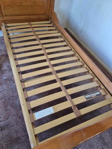 2 lattenbodem verstelbaar 90 x 200 cm.