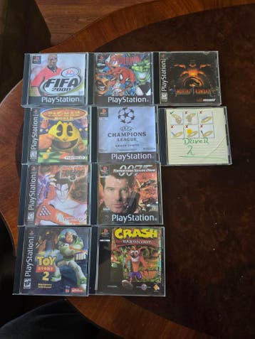 Gekopieerde PS1 games voor omgebouwde PlayStation 1