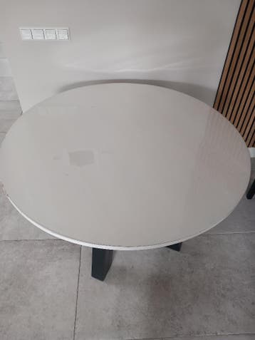 Ronde houten tafel 110cm