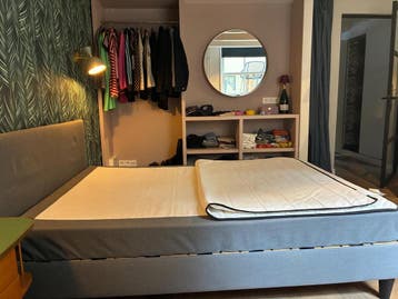 GRATIS Tweepersoons bed met lattenbodem