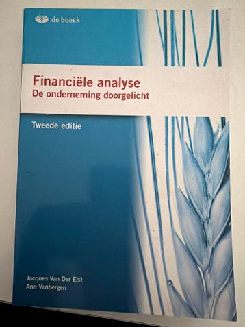 Financiële analyse: De onderneming doorgelicht