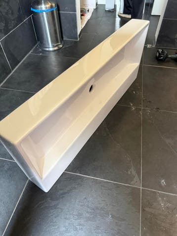 Dubbele wasbak Viliroy en Bosch