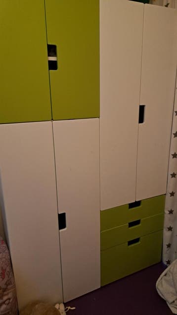 Ikea kast voor de kinderkamer