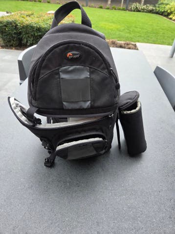 Lowepro cameratas met losse lenstas - Gebruikt