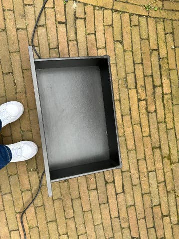 Gratis 2 lades Besta zwart incl rail