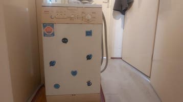 DEFECTE Wasmachine Bosch Onderdelen Schrootijzer, Ijzerboer