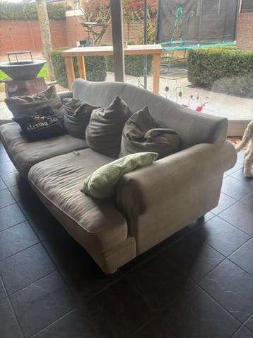 Gratis bank - Comfortabele 3-zitsbank