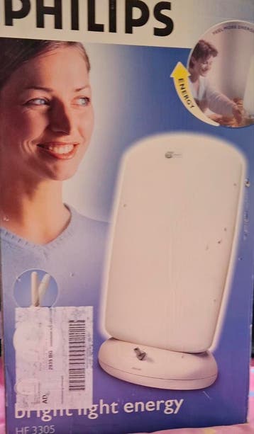 Een daglichtlamp van philips. Bright light energy