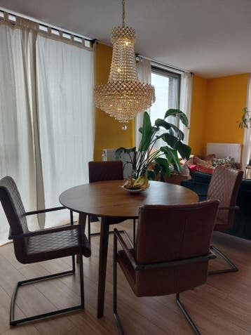 Gratis ophalen 4 eetkamerstoelen