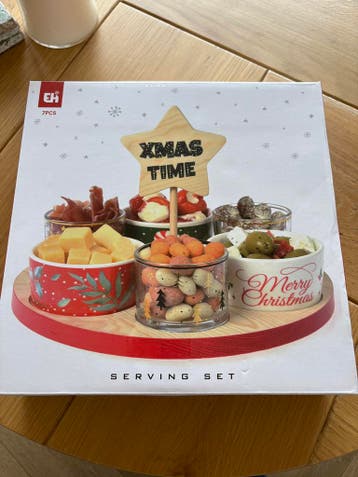 Serving set christmas NIEUW!