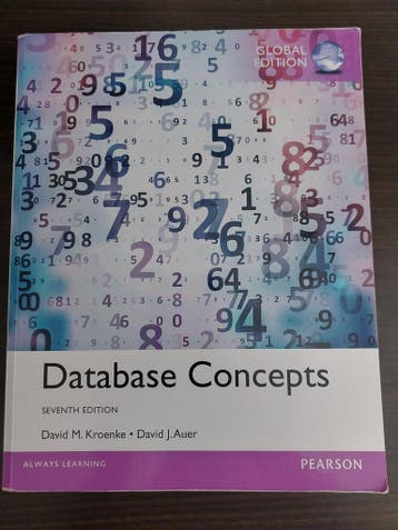 Database Concepts - Global Edition