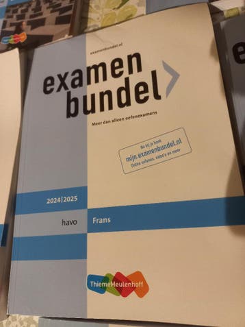 examenbundel Frans 2024 2025 HAVO