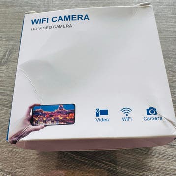 WIFI CAMERA HD VIDEO CAMERA nieuw met doos