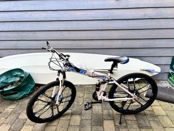 Mooi jongens vouwmountainbike 7 versnellingen