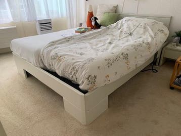 Hele nette 2 persoonsbed lits jumeaux 160 cm compleet