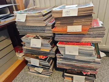 motor boekjes MOTOR vanaf 1973 t/m 1991 - 50 euro voor alle