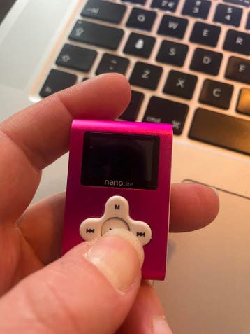 Mp3 speler nanoLite Niet Werkend-Battery leeg