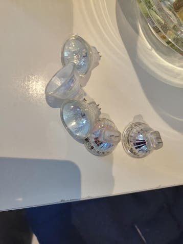 Halogeenlampen GU-10 en GU-4