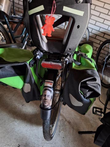 Gestolen: Groene Ortlieb Fietstassen - Graag Terug!