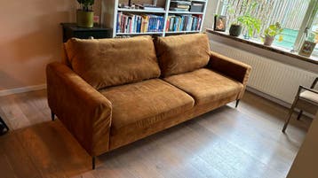 Bank 220x90cm - Stof/suede