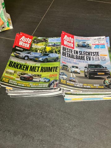 GRATIS stapel autoweek tijdschriften