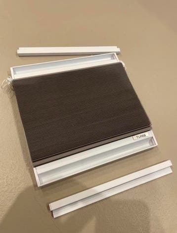 Tuiss Stick2Fit plisségordijn verduisterend Paddenstoel