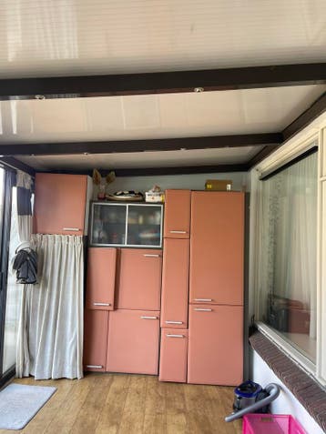 Gratis kasten en aanrecht