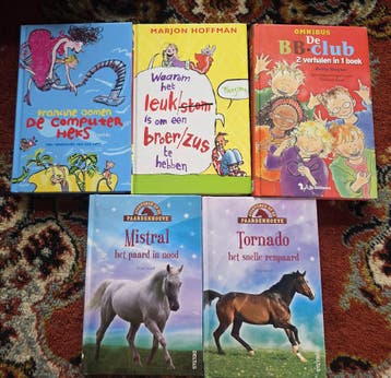 5 verschillende boeken, Mistral en Tornado, De computerheks