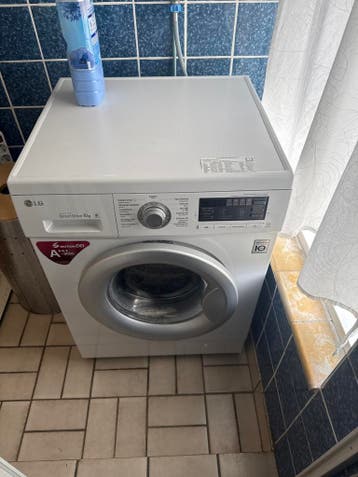 LG Direct Drive 8kg wasmachine oud ijzer