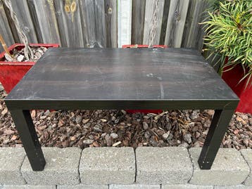 IKEA Lack salontafel - Donkerbruin/Zwart