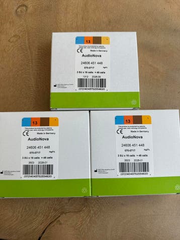 gehoorapparaat batterijen