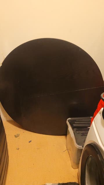 Ronde uitschuifbare eettafel gratis