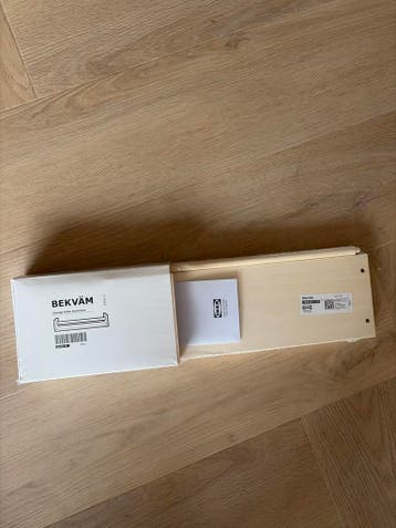 Nieuw IKEA BEKVÄM kruidenrekje / boekenplankje