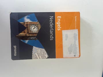 Prisma Pocketwoordenboek Engels Nederlands