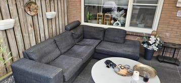 GRATIS!!!3-zits bank met longchair MOET WEG!!!