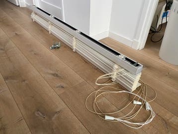 Gratis Witte jaloezieën 1840 x 1540 mm