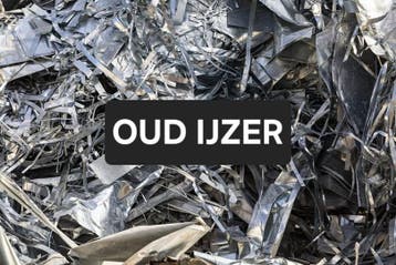 KAPOTTE vaatwassers en oud ijzer halen we op