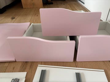 IKEA KALLAX - inzet 3 lades en 3 deurtjes