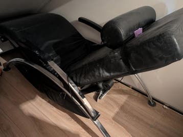 Relaxfauteuil, elektrisch verstelbaar zitvlak